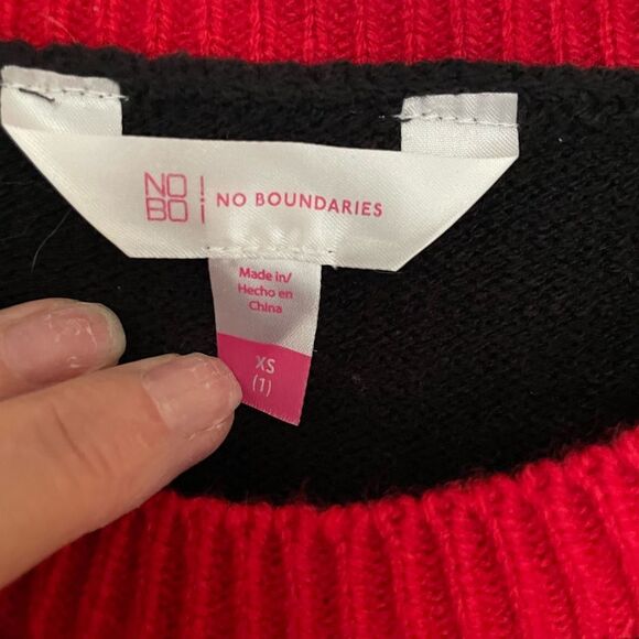 No Boundaries Juniors This Is As Merry As It Gets Christmas Grumpy Cat Sweater - Picture 7 of 14